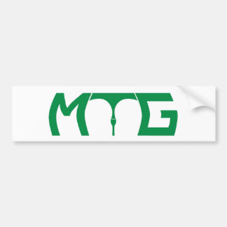 Denk aan de kloof bumpersticker