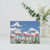 Denk aan de lente. briefkaart (Staand voorkant)