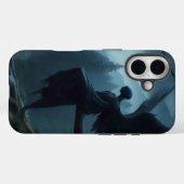 Denk aan de maan Case-Mate iPhone case (Achterkant (horizontaal))