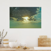 Denk aan deze dingen poster - Versie C (Keuken)