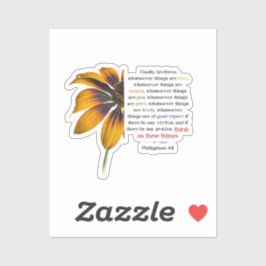 Denk aan deze dingen sticker