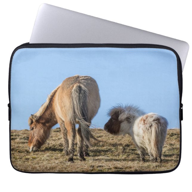 Denk aan een groot notebook Hoesje Laptop Sleeve (Voorkant)