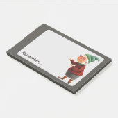 Denk aan Fun Old Lady Task Keeper Post-it® Notes (Schuin)