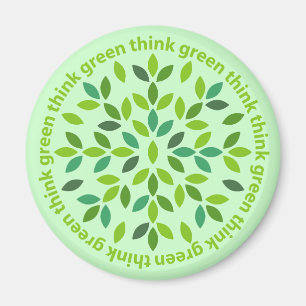 Denk aan Green Magnet Magneet