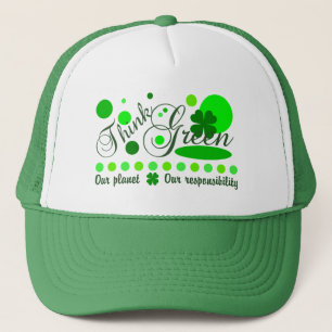Denk aan groen pet