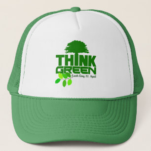 Denk aan groen pet