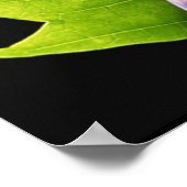 Denk aan groen poster (Hoek)