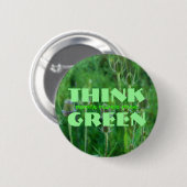 Denk aan groene Button (Voorkant /achterkant)