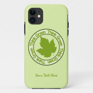 DENK AAN GROENE iPhone cases