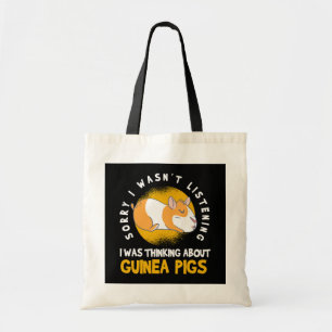Denk aan Guinee Pig Cavy Roddent Tote Bag