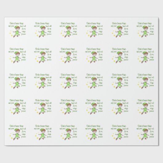 DENK AAN HAPPY DINGEN CADEAUPAPIER (Vlak)