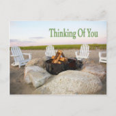 Denk aan het Briefkaart van de buikkampvuur (Voorkant)