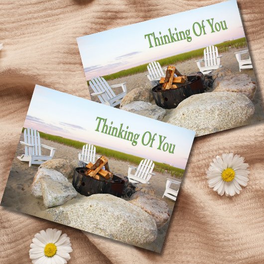 Denk aan het Briefkaart van de buikkampvuur