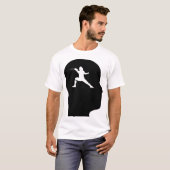 Denk aan het omheinen t-shirt (Voorkant volledig)