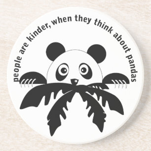 Denk aan het Onderzetter van panda's
