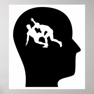 Denk aan het rusten poster