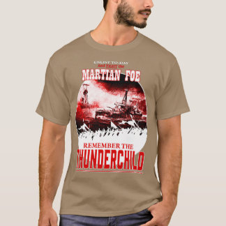 Denk aan HMS Thunderchild Geïnspireerd door de oor T-shirt