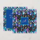 Denk aan je Abstracte Waterverf Floral Custom (Voorkant / Achterkant)