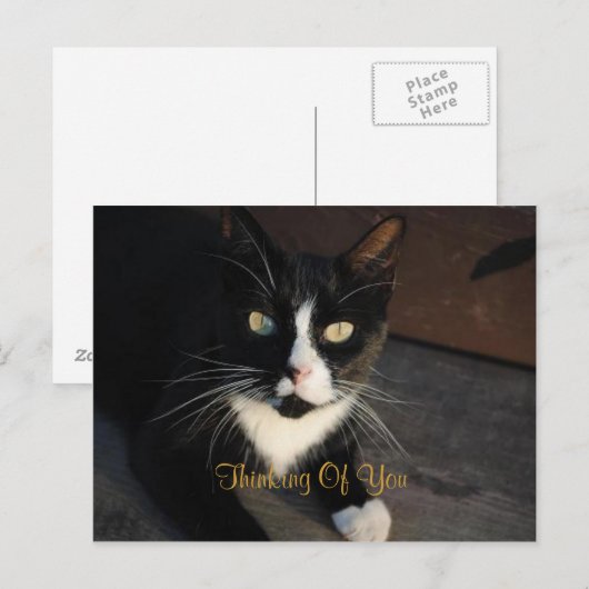 Denk aan je Briefkaart (Voorkant / Achterkant)