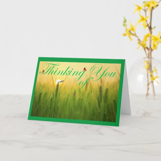 Denk aan je creditcard kaart (Gele Bloem)