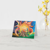 Denk aan je creditcard kaart (Gele Bloem)