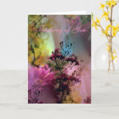 Denk aan je creditcard kaart (Gele Bloem)