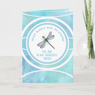 Denk aan je Dragonfly Kaart