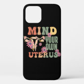 Denk aan je eigen baarmoeder Case-Mate iPhone case (Achterkant)