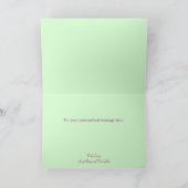 Denk aan je Floral Kaart (Binnen)