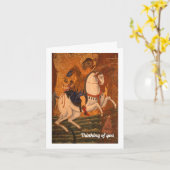 Denk aan je kaart (Gele Bloem)