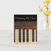 Denk aan je_ kaart (Gele Bloem)