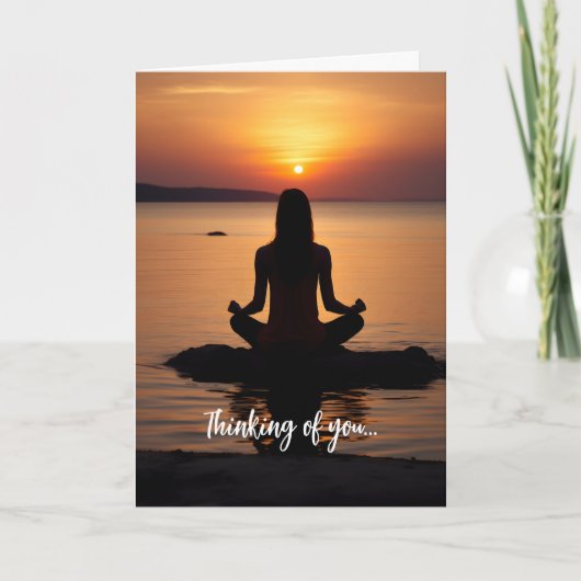 Denk aan je... kaart (Voorkant)