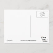 Denk aan je koeienvlees briefkaart (Achterkant)