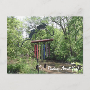 Denk aan je riviervloers, gewoon Gezegde Hi Briefkaart