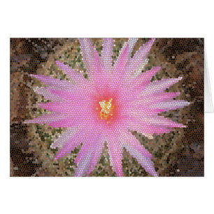 Denk aan je roze mozaïekbarrel Cactus Bloom