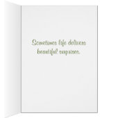 Denk aan je sneeuwbesproeide roze gele tulpen (Binnen (Rechts))