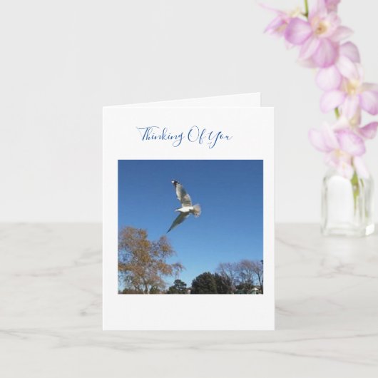 Denk aan je sympathikaart kaart (Orchidee)