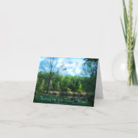 "Denk aan je" wenskaart