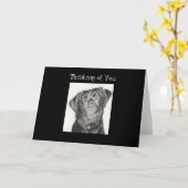 Denk aan je Wenskaart Kaart (Gele Bloem)