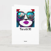 Denk aan je zus kaart (Achterkant)