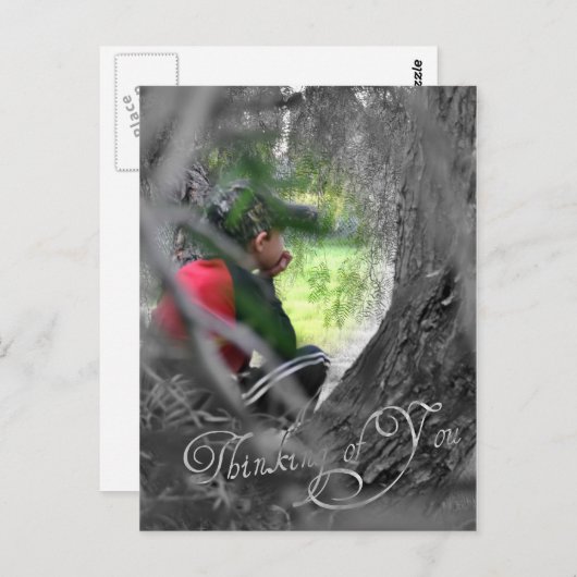 Denk aan jou briefkaart (Voorkant / Achterkant)