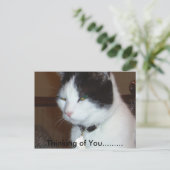 Denk aan jou......... briefkaart (Staand voorkant)