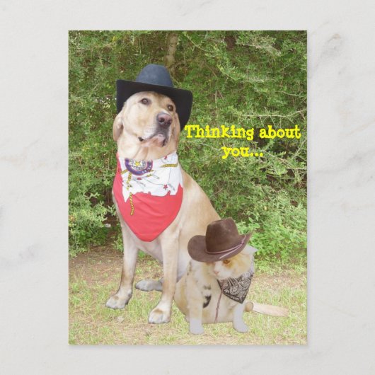 Denk aan jou briefkaart (Voorkant)