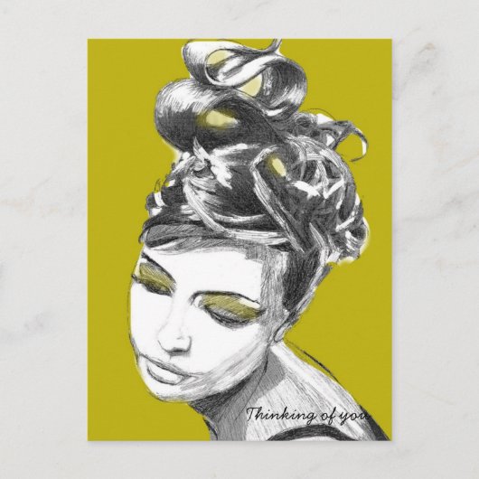 Denk aan jou... briefkaart (Voorkant)