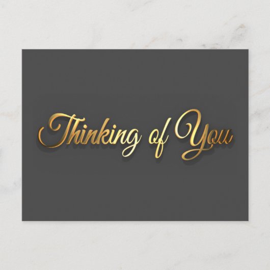 Denk aan jou briefkaart (Voorkant)