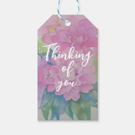 Denk aan jou cadeaulabel (Voorkant)