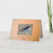 Denk aan jou... Fondly... Kaart (Achterkant)