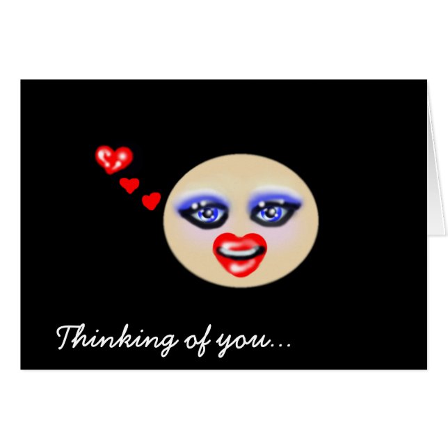 Denk aan jou... kaart (Voorkant Horizontaal)