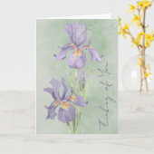 Denk aan jou kaart (Gele Bloem)