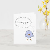 Denk aan jou kaart (Gele Bloem)